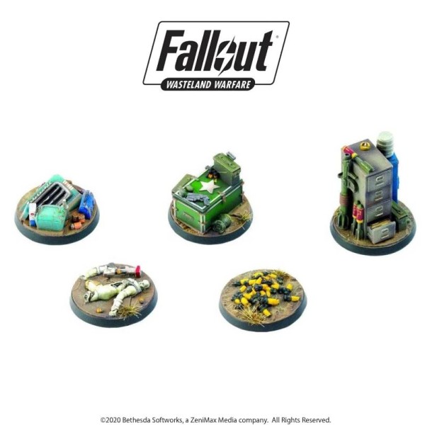 Clearance - Fallout - Wasteland Warfare - Terrain Expansion - Objective Markers 2