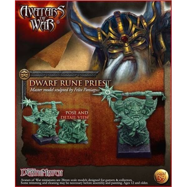 Avatars of War - Dwarfs - Dwarf Runic Smith 1