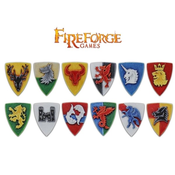 Fireforge Games - Forgotten World - Albions Shields (12pcs)