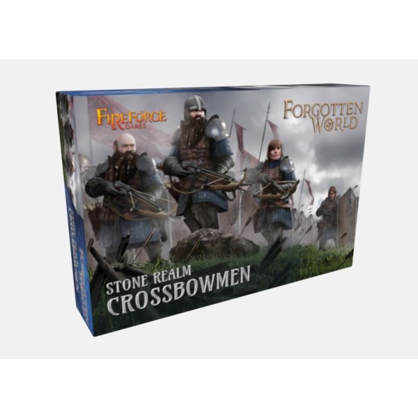 Fireforge Games - Forgotten World - Stone Realm Dwarf Crossbowmen