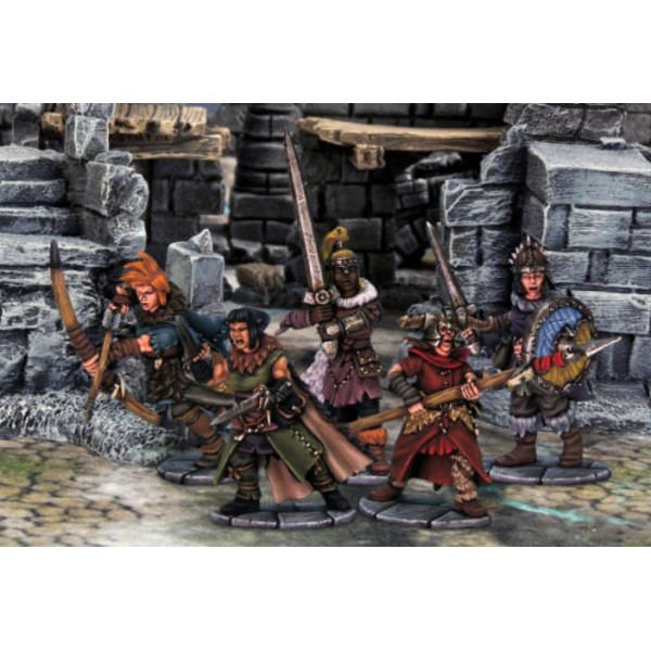 Frostgrave - Plastic Barbarians II (Female) Boxed Set