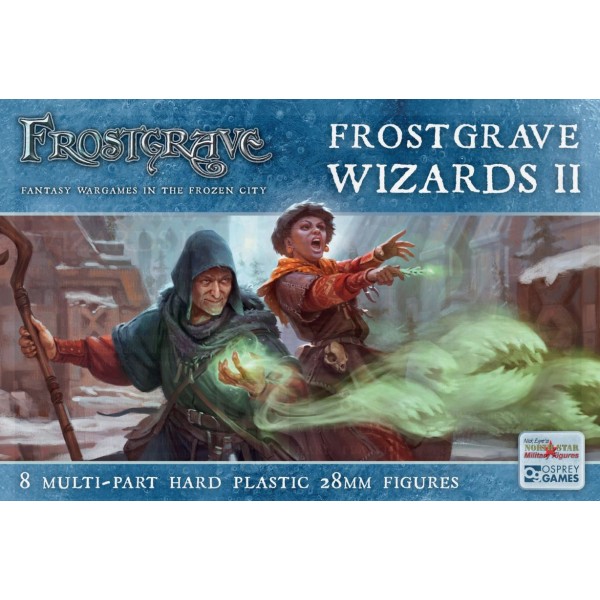 Frostgrave - Plastic Wizards Female - Boxed Set (8)