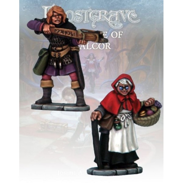 Frostgrave - Apothecary and Markswoman II (Female)
