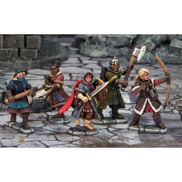 Frostgrave - Plastic Soldiers II (Female) Boxed Set