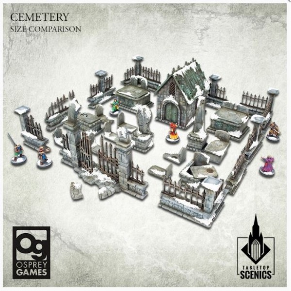 Kromlech - Frostgrave / Fantasy Terrain - Cemetery (MDF)