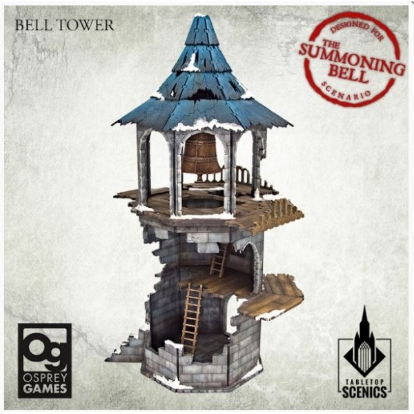 Kromlech - Frostgrave / Fantasy Terrain - Bell Tower (MDF + Resin)