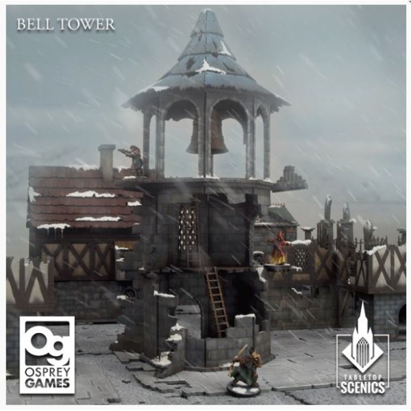 Kromlech - Frostgrave / Fantasy Terrain - Bell Tower (MDF + Resin)