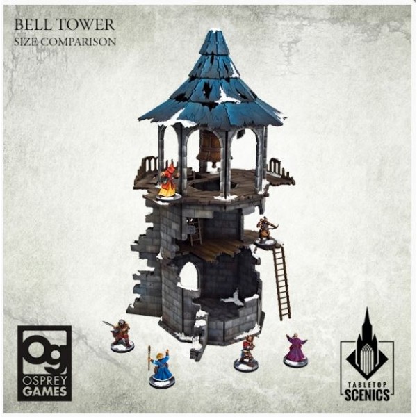 Kromlech - Frostgrave / Fantasy Terrain - Bell Tower (MDF + Resin)