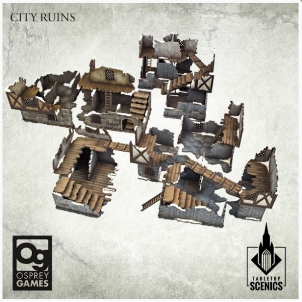 Kromlech - Frostgrave / Fantasy Terrain - City Ruins (MDF)