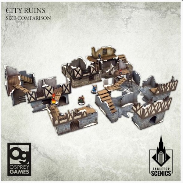 Kromlech - Frostgrave / Fantasy Terrain - City Ruins (MDF)