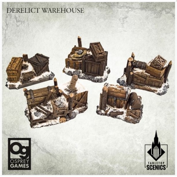 Kromlech - Frostgrave / Fantasy Terrain - Derelict Warehouse (5)