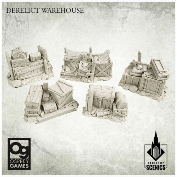 Kromlech - Frostgrave / Fantasy Terrain - Derelict Warehouse (5)