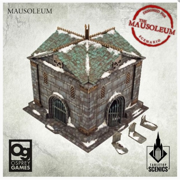 Kromlech - Frostgrave / Fantasy Terrain - Mausoleum (MDF)