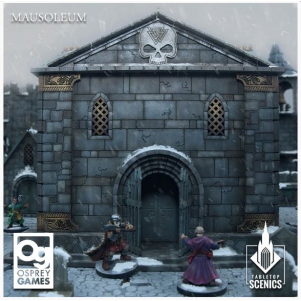 Kromlech - Frostgrave / Fantasy Terrain - Mausoleum (MDF)