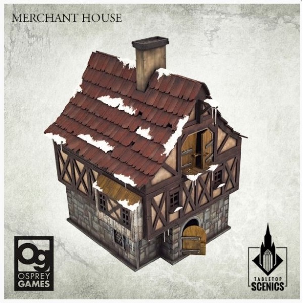 Kromlech - Frostgrave / Fantasy Terrain - Merchant House (MDF)