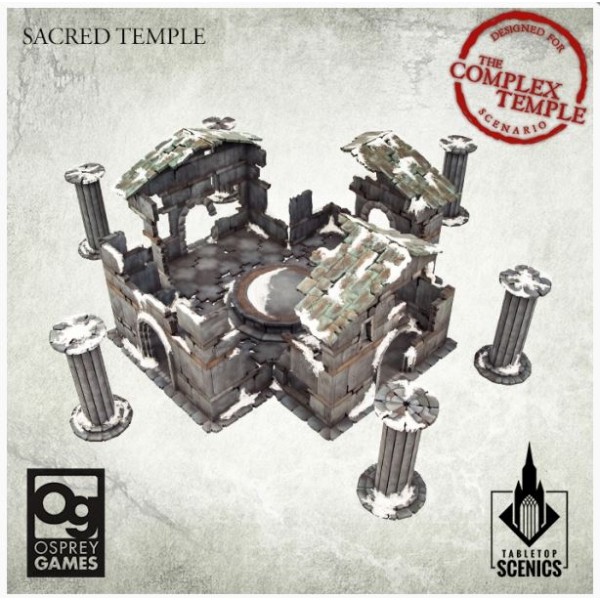 Kromlech - Frostgrave / Fantasy Terrain - Sacred Temple (MDF)