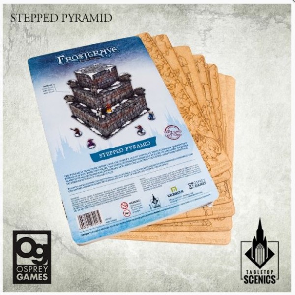 Kromlech - Frostgrave / Fantasy Terrain - Stepped Pyramid (MDF)