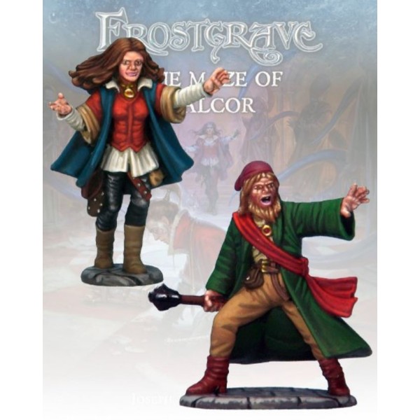 Frostgrave - Distortionist and Apprentice
