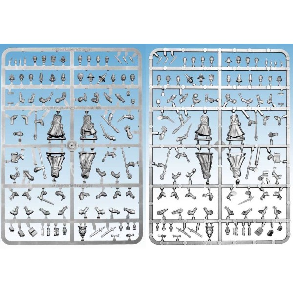 Frostgrave - Plastic Wizards - Boxed Set (8)