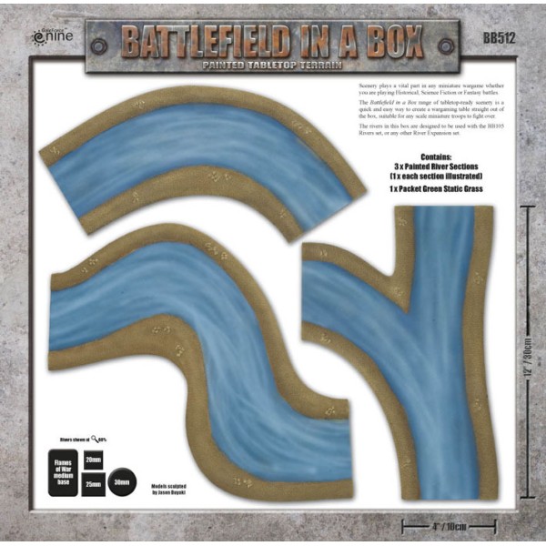 GF9 - Battlefield in a Box - River Expansion - Fork