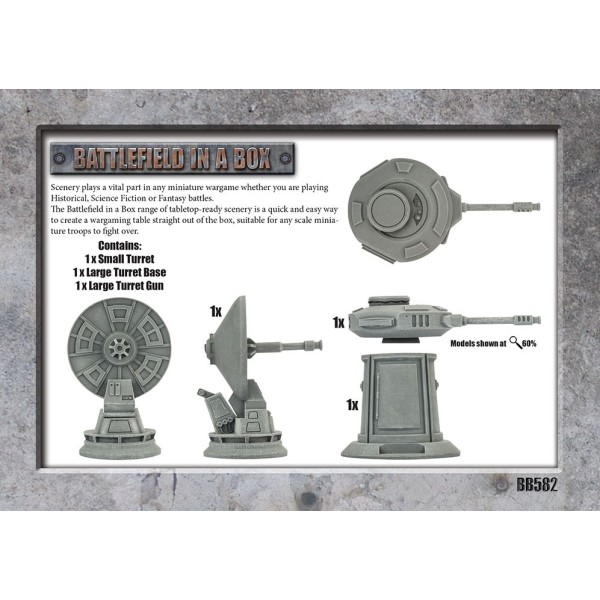 GF9 - Battlefield in a Box - Galactic Warzones - Defense Turrets