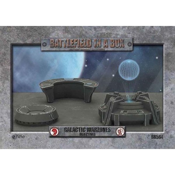 GF9 - Battlefield in a Box - Galactic Warzones - Objectives