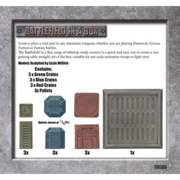 GF9 - Battlefield in a Box - Galactic Warzones - Storage Crates