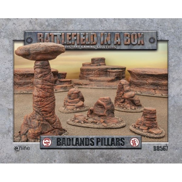 GF9 - Battlefield in a Box - Badlands Pillars