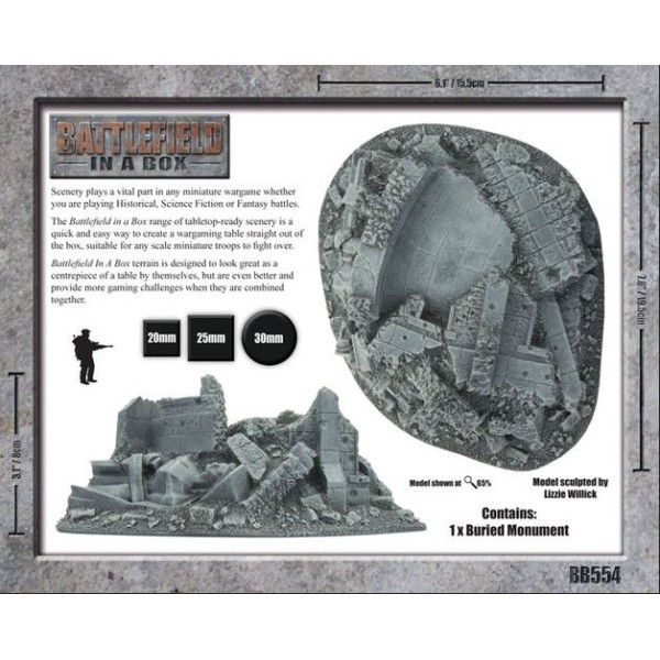 GF9 - Battlefield in a Box - Gothic Buried Monument
