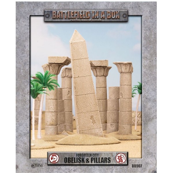 GF9 - Battlefield in a Box - Forgotten City - Obelisk and Pillars