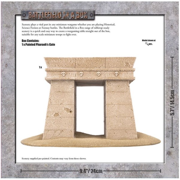 GF9 - Battlefield in a Box - Forgotten City - Pharaoh's Gate