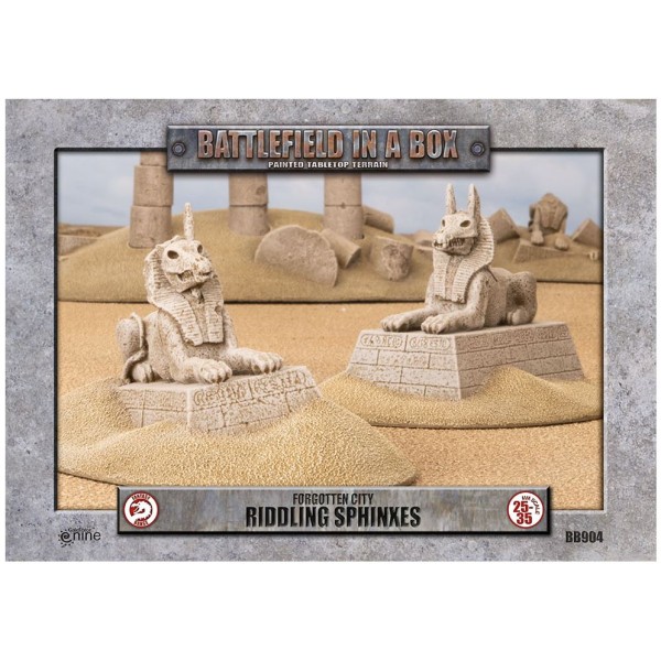 GF9 - Battlefield in a Box - Forgotten City - Riddling Sphinxes