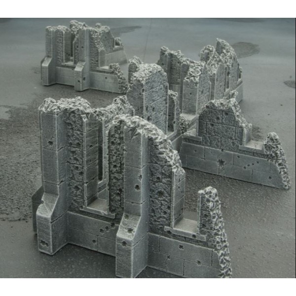 GF9 - Battlefield in a Box - Gothic Ruined Walls