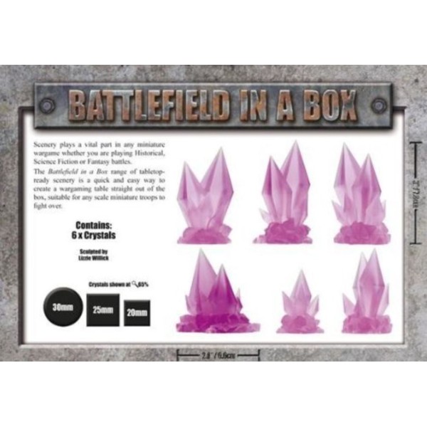GF9 - Battlefield in a Box - Energon Crystals (Purple) 
