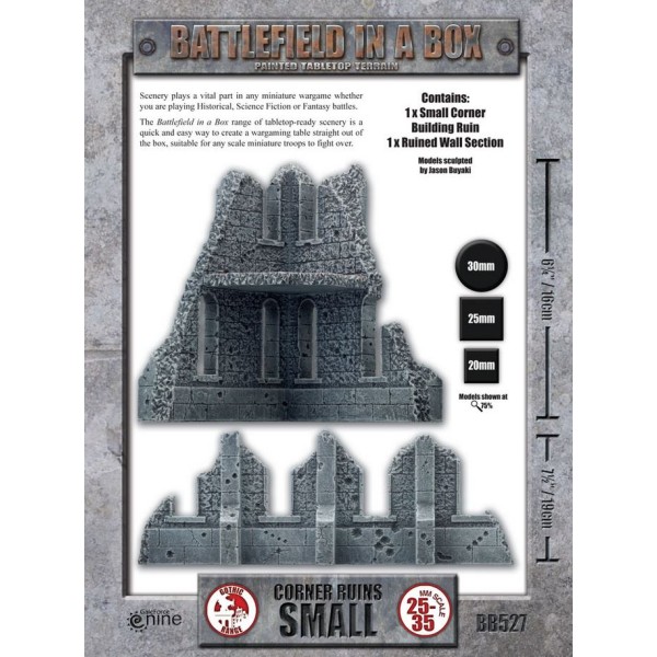 GF9 - Battlefield in a Box - Small Corner Ruins