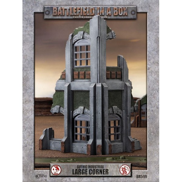 GF9 - Battlefield in a Box - Gothic Industrial - Large Corner