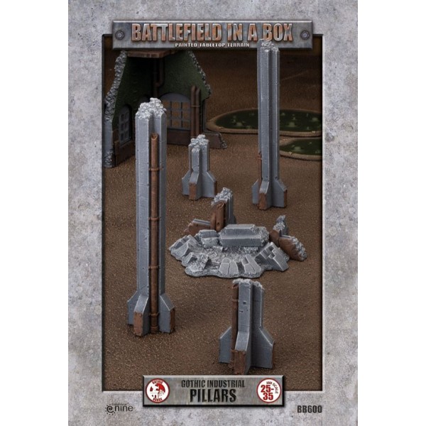 GF9 - Battlefield in a Box - Gothic Industrial - Pillars