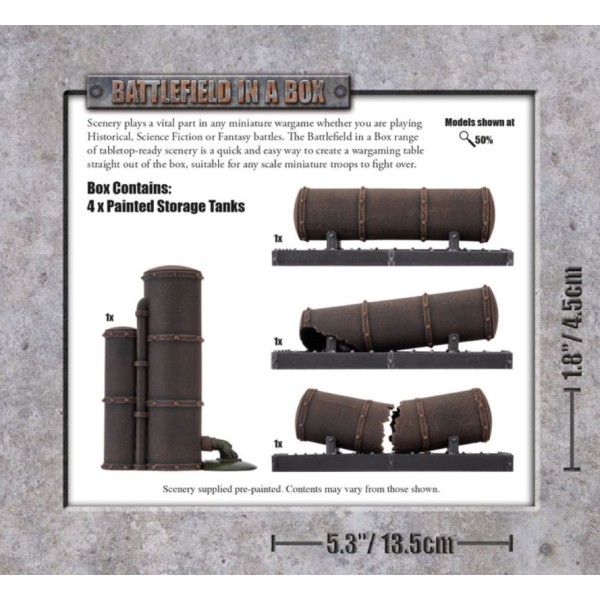 GF9 - Battlefield in a Box - Gothic Industrial - Tanks