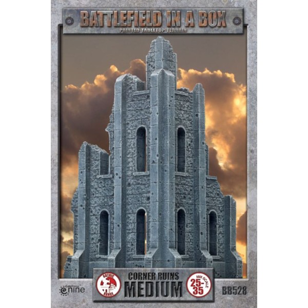 GF9 - Battlefield in a Box - Medium Corner Ruin