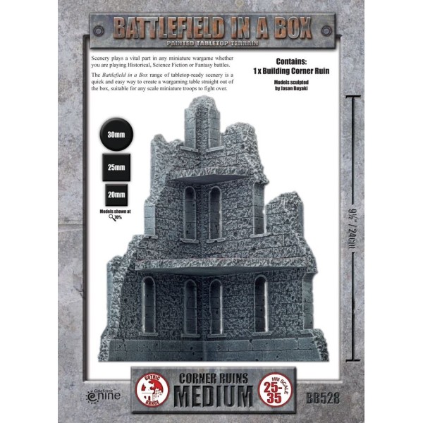 GF9 - Battlefield in a Box - Medium Corner Ruin