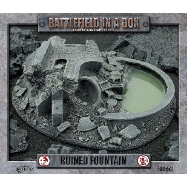 GF9 - Battlefield in a Box - Gothic Ruined Fountain