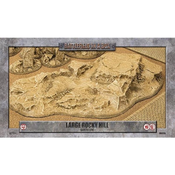 GF9 - Battlefield in a Box - Sandstone - Large Rocky Hill