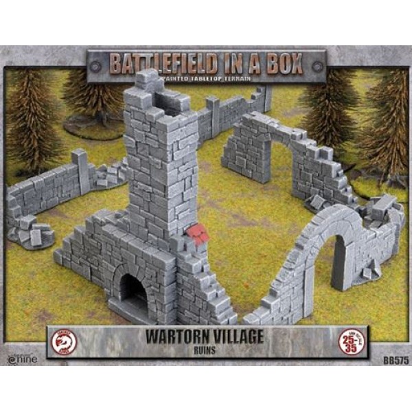 GF9 - Battlefield in a Box - Wartorn Village Ruins