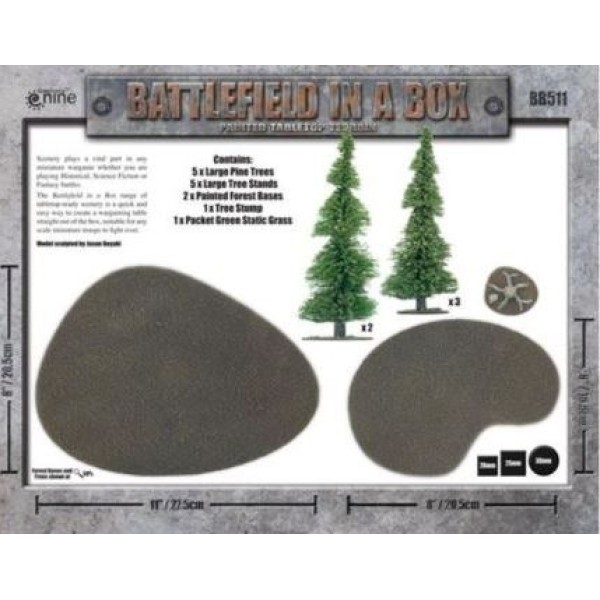 GF9 - Battlefield in a Box - Large Pine Wood 