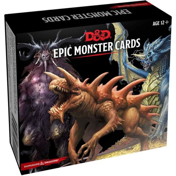 Clearance - D&D - Spellbook Cards - Epic Monster Cards