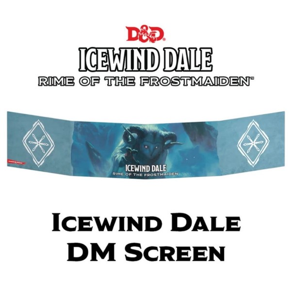 Clearance - D&D - 5th Edition - Icewind Dale Rime of the Frostmaiden - DM Screen