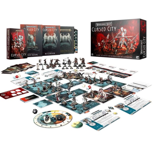 Warhammer Quest - Cursed City - Core Boxed Game 