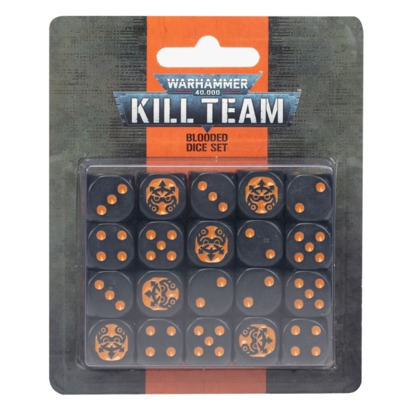 Clearance - Warhammer 40K - Kill Team - Blooded Traitors Dice Set