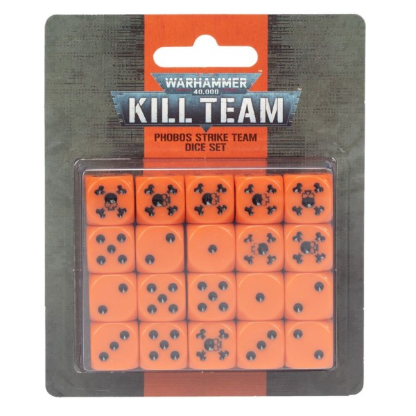 Clearance - Warhammer 40K - Kill Team - Phobos Strike Team Dice Set