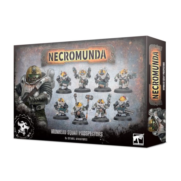 Necromunda - Ash Wastes - Ironhead Squat Prospectors Gang